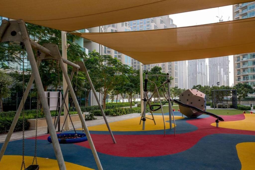 First Class 3Br With Full Burj Khalifa And Fountain View Dubái Exterior foto