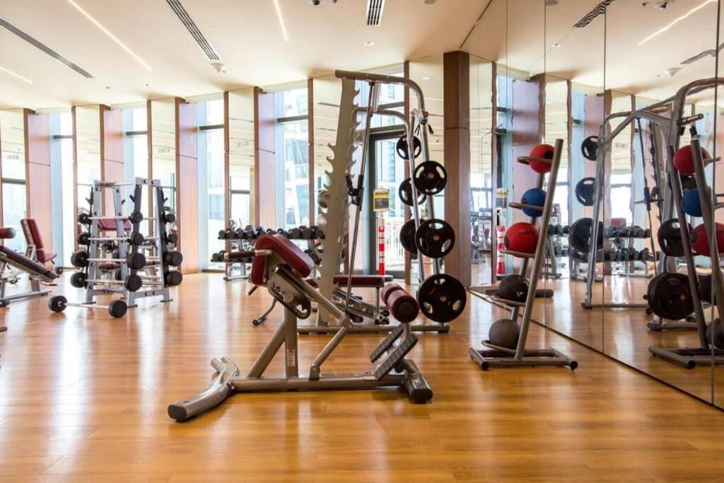 First Class 3Br With Full Burj Khalifa And Fountain View Dubái Exterior foto